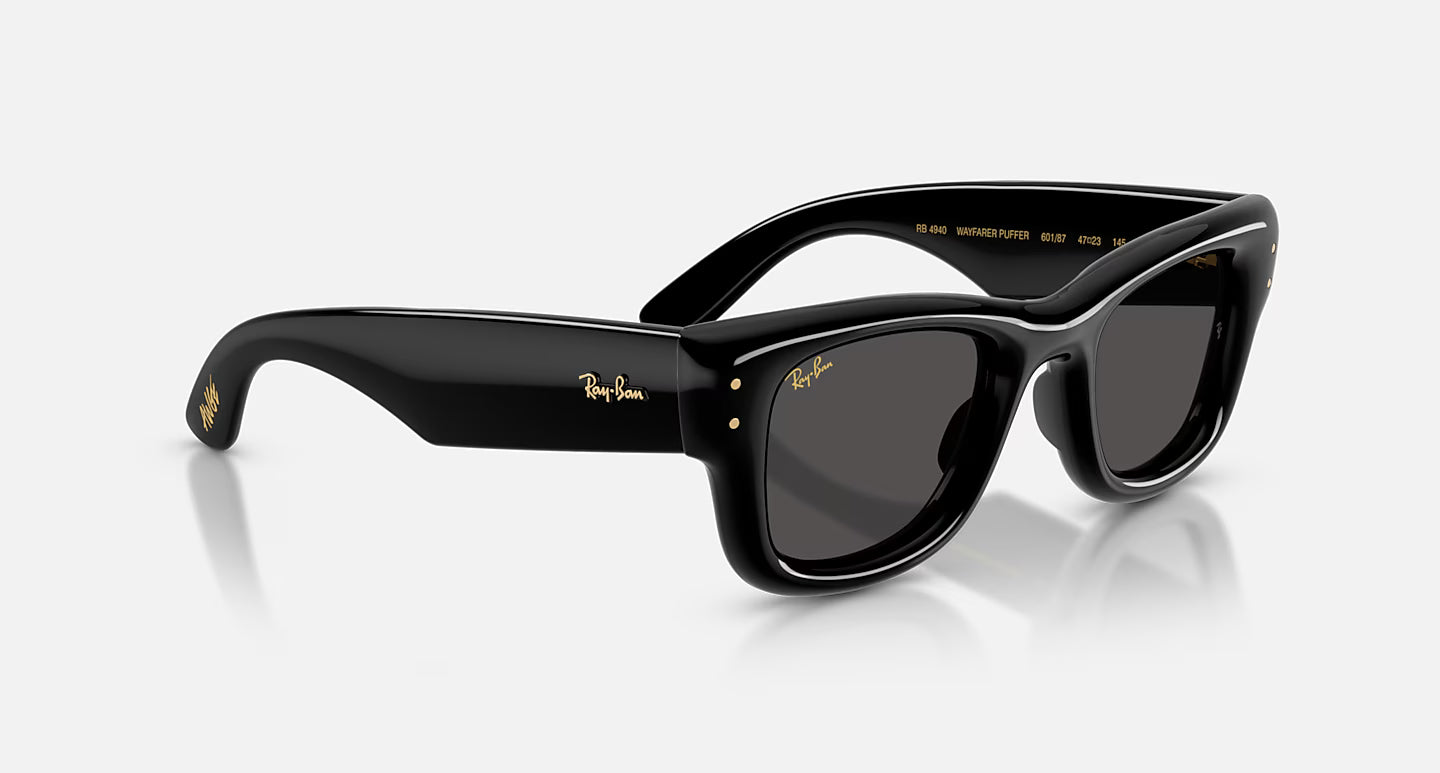 Rayban Wayfarer Puffer Polished White