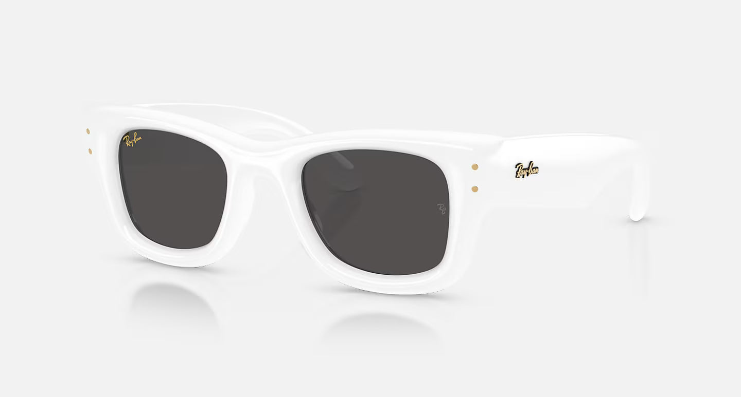 Ray-Ban Wayfarer Puffer Polished White