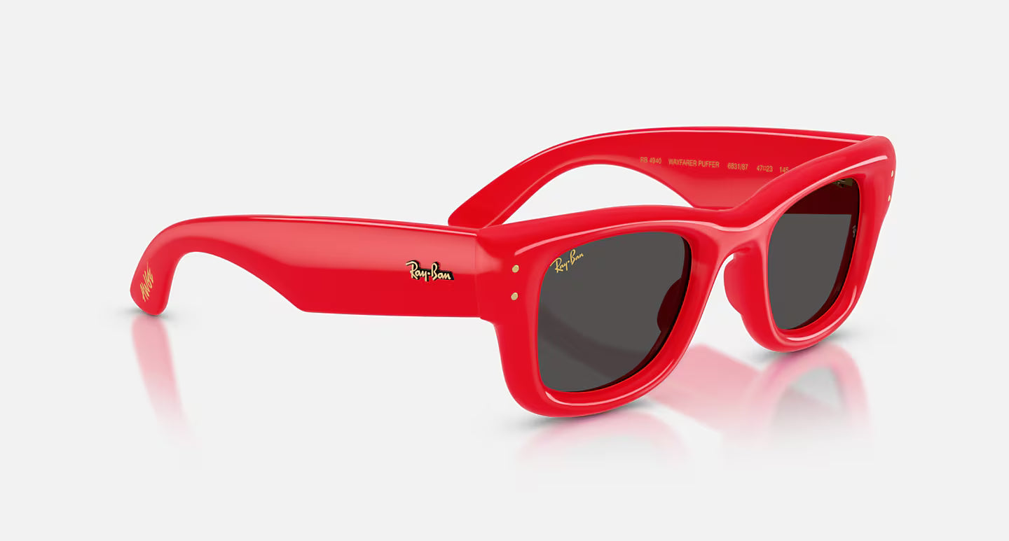 Rayban Wayfarer Puffer Polished Green