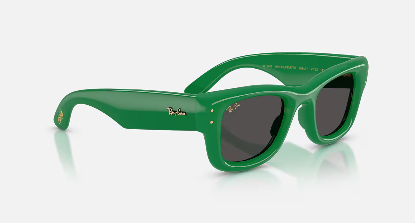 Ray-Ban Wayfarer Puffer Polished Green