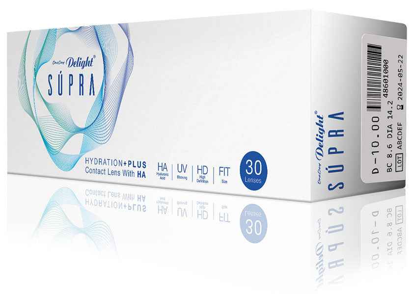 Delight 1-Day Delight SÚPRA 近視用 隱形眼鏡 (30片)
