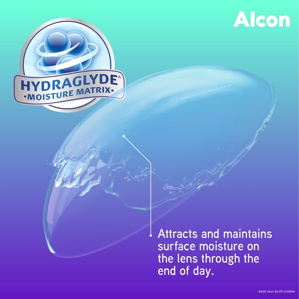 ALCON AIR OPTIX plus HydraGlyde Multifocal monthly ( for presbyopia and hyperopia) (老花 遠視用) (3片) - LENSLOGIC