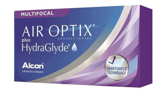 ALCON AIR OPTIX plus HydraGlyde Multifocal monthly 老花 遠視用 (3片)