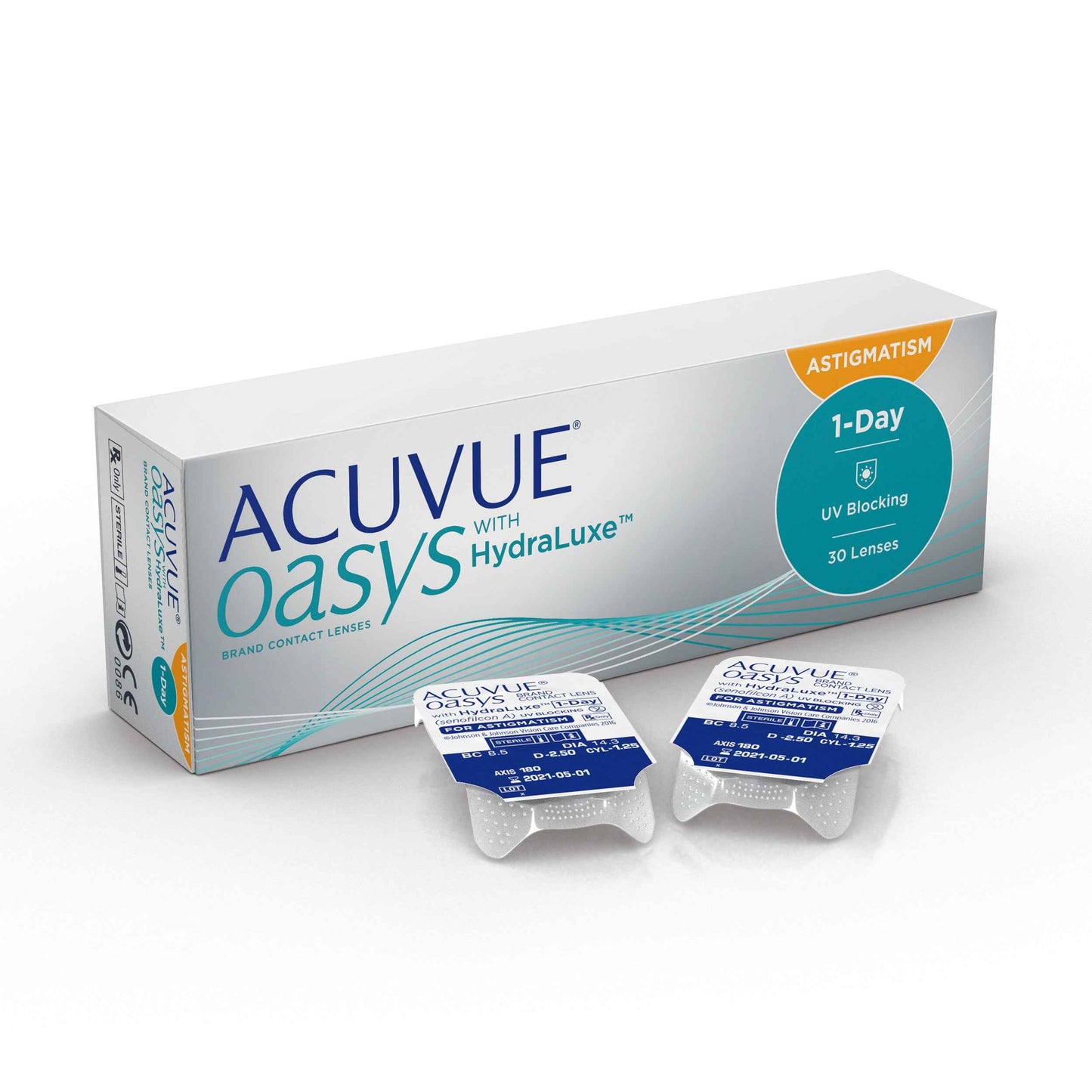 Johnson & Johnson Acuvue Oasys 散光 遠視用 隱形眼鏡 1-day (30片)