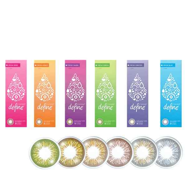 Johnson & Johnson Acuvue Fresh 1-Day Define with 近視用 隱形眼鏡 (30片)