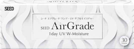 SEED AirGrade 隱形眼鏡 1日UV W-保濕 近視用(30片)