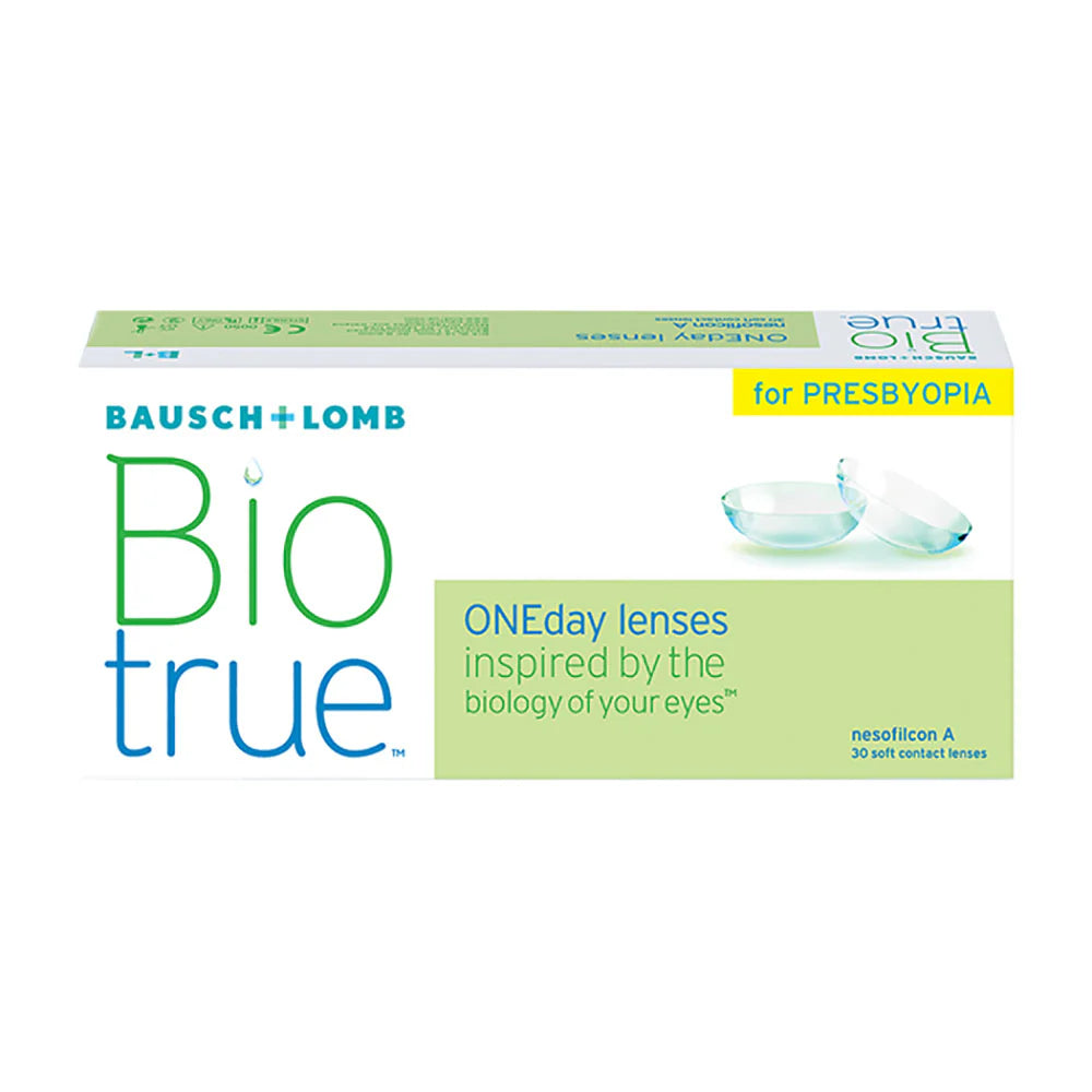 BAUSCH + LOMB Biotrue ONEday for Presbyopia 老花 遠視用 (30片) - LENSLOGIC