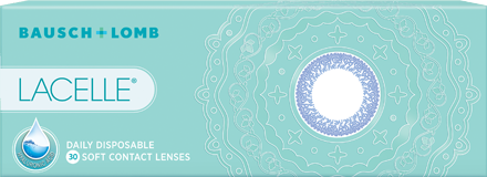 BAUSCH + LOMB 近視用 隱形眼鏡 LACELLE 大眼 CON 系列 1 DAY (30片)