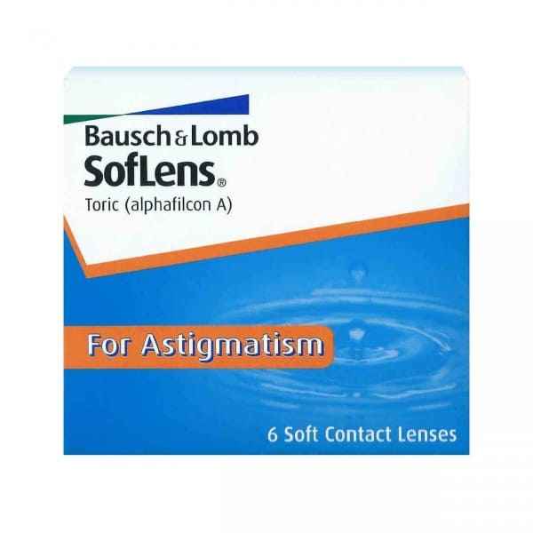 BAUSCH + LOMB SofLens 散光 隱形眼鏡 2周 近視用 (6片)