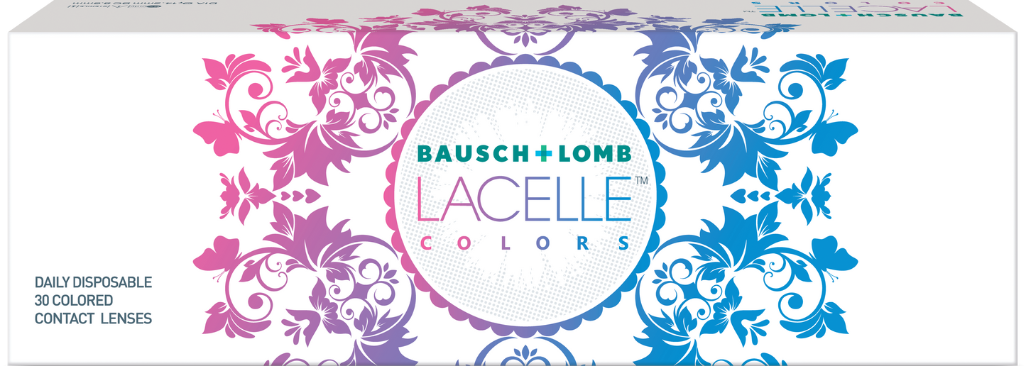 BAUSCH + LOMB 近視隱形眼鏡 LACELLE ICONIC 1 DAY (30片) Marsala Pink 夢幻粉