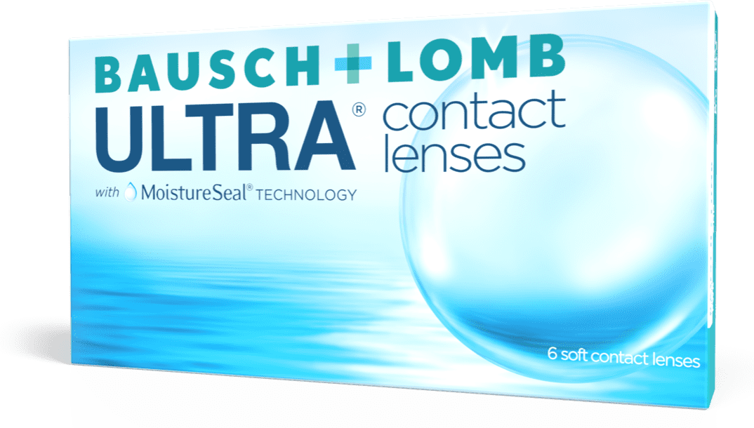 BAUSCH + LOMB ULTRA monthly 近視用 (6片) - LENSLOGIC