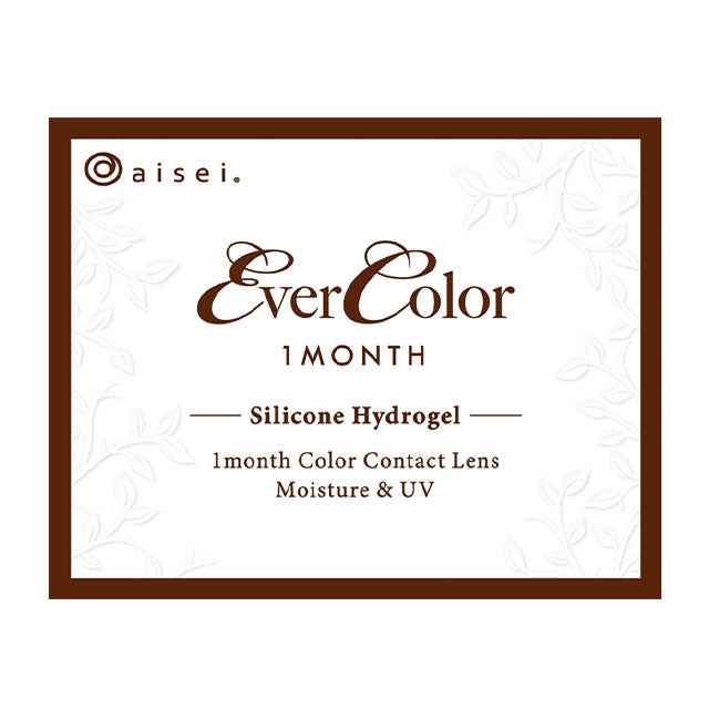 EverColor 1 month 平光或近視用 (2片)
