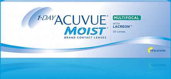 Johnson & Johnson 1-Day Acuvue Moist Multifocal 老花 遠視用 隱形眼鏡 (30片)