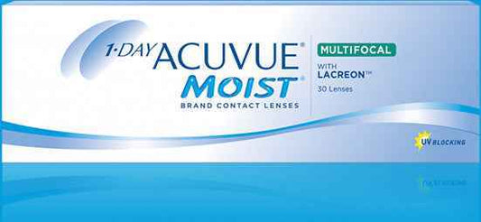 Johnson & Johnson 1-Day Acuvue Moist Multifocal 老花 遠視用 隱形眼鏡 (30片)