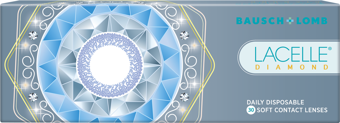 BAUSCH + LOMB LACELLE DIAMOND 近視用 隱形眼鏡系列 1 DAY (30片)