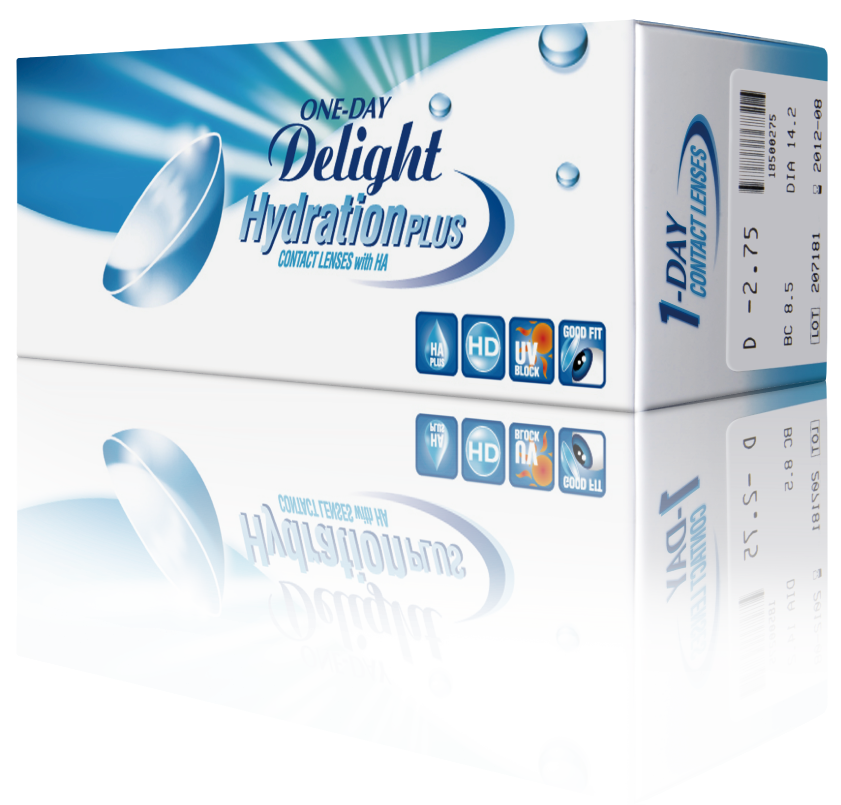 Delight 1-Day Delight 近視用 隱形眼鏡 (30片)