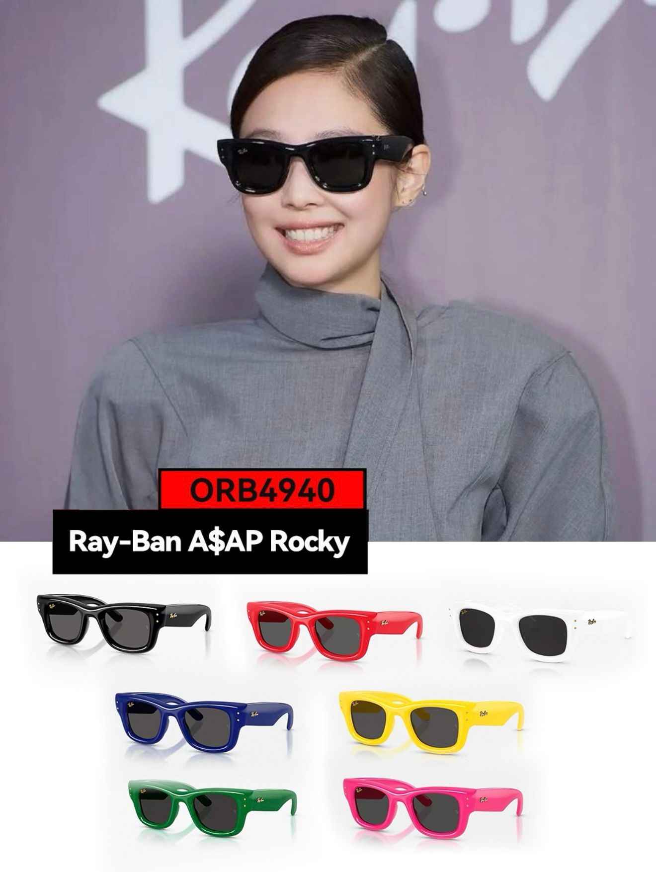 Ray-Ban Wayfarer Puffer 太陽眼鏡-時尚與功能的完美配搭。
