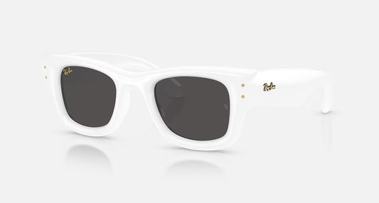 Ray-Ban Wayfarer Puffer Polished White