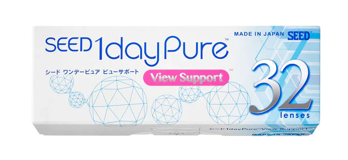 SEED 1dayPure View Support 隱形眼鏡 遠視用 (32片)