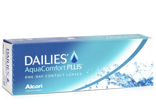ALCON DAILIES AquaComfort PLUS 近視用 (30片) - LENSLOGIC