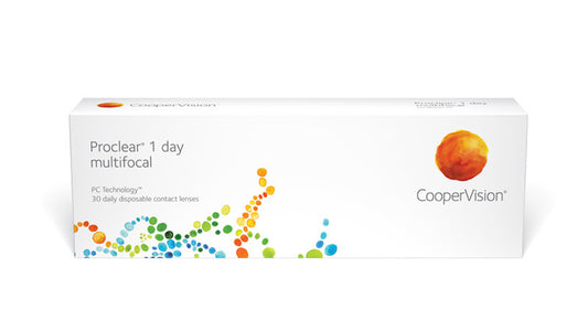 CooperVision Proclear 1 day multifocal 老花 近視用 (30片) - LENSLOGIC