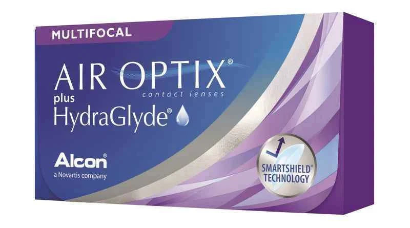 ALCON AIR OPTIX plus HydraGlyde Multifocal monthly 老花 遠視用 (3片)