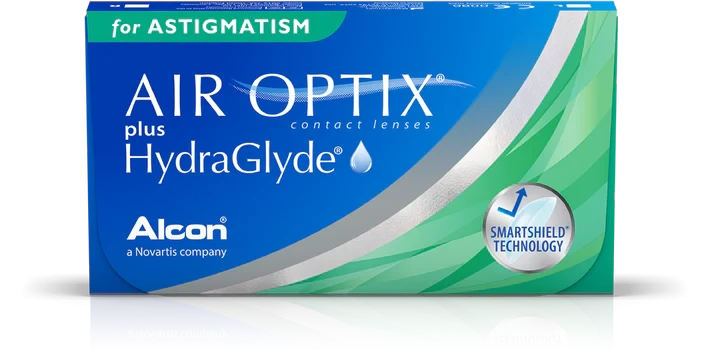 ALCON AIR OPTIX plus HydraGlyde for Astigmatism monthly 散光 近視用 (3片)