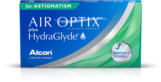 ALCON AIR OPTIX plus HydraGlyde for Astigmatism monthly 散光 近視用 (3片)