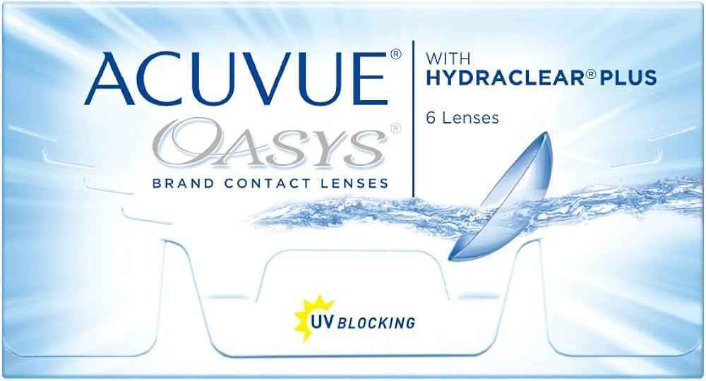 Johnson & Johnson Acuvue Oasys Hydraclear Plus 遠視用 隱形眼鏡 2週 (6片)