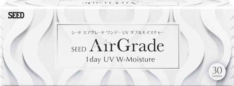 SEED AirGrade 隱形眼鏡 1日UV W-保濕 近視用(30片)