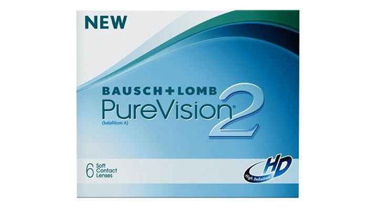 BAUSCH + LOMB PureVision 2 HD 遠視用 隱形眼鏡 月拋(6片)