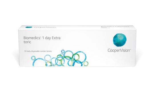 CooperVision Biomedics 1 day Extra toric 散光 近視用 (30片) - LENSLOGIC