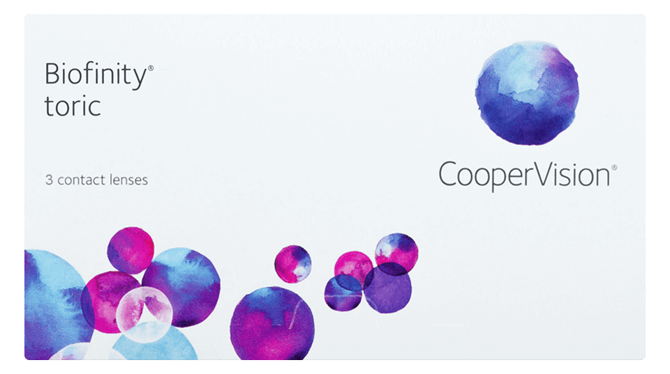 CooperVision Biofinity toric monthly 散光  近視用 ( 3 片) - LENSLOGIC