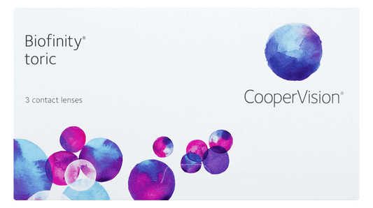 CooperVision Biofinity toric monthly 散光  近視用 ( 3 片) - LENSLOGIC