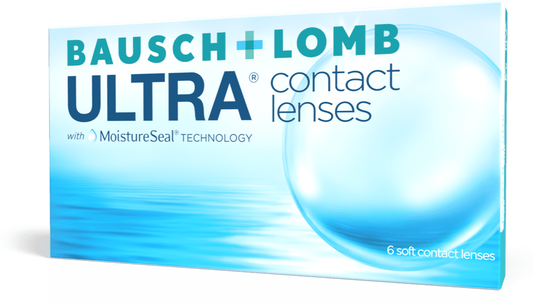 BAUSCH + LOMB ULTRA monthly 近視用 (6片) - LENSLOGIC