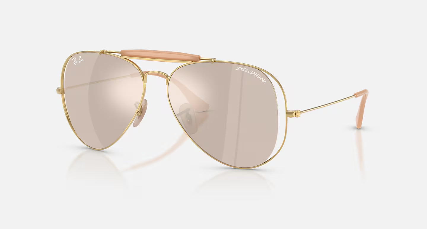 THE OUTDOORSMAN BY DOLCE&GABBANA-CLEAR MIRROR WHITE GOLD