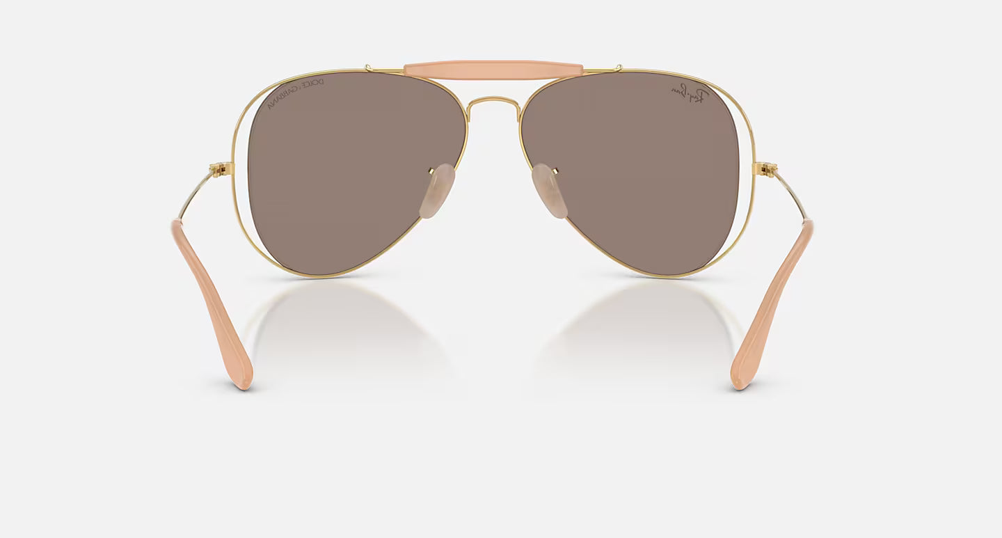 THE OUTDOORSMAN BY DOLCE&GABBANA-CLEAR MIRROR WHITE GOLD