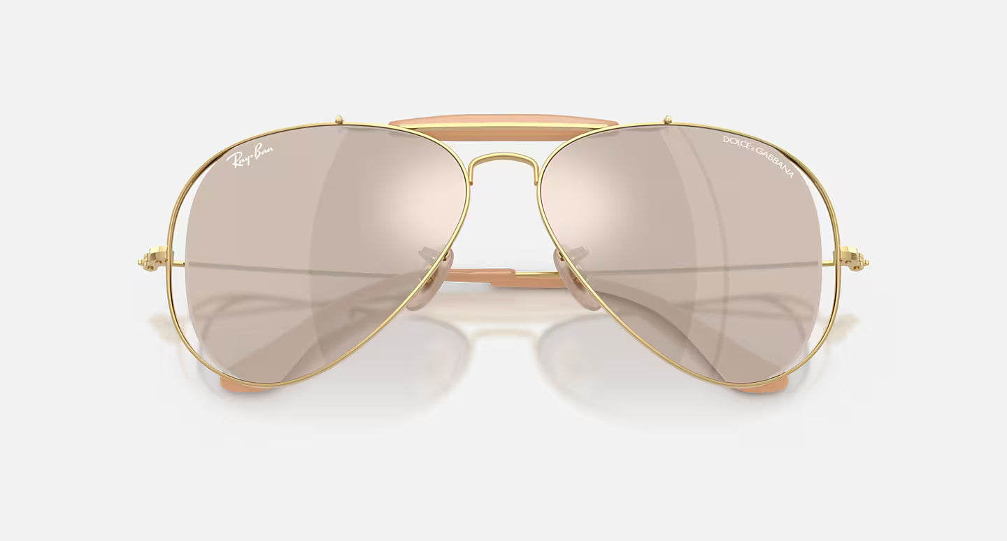 THE OUTDOORSMAN BY DOLCE&GABBANA-CLEAR MIRROR WHITE GOLD
