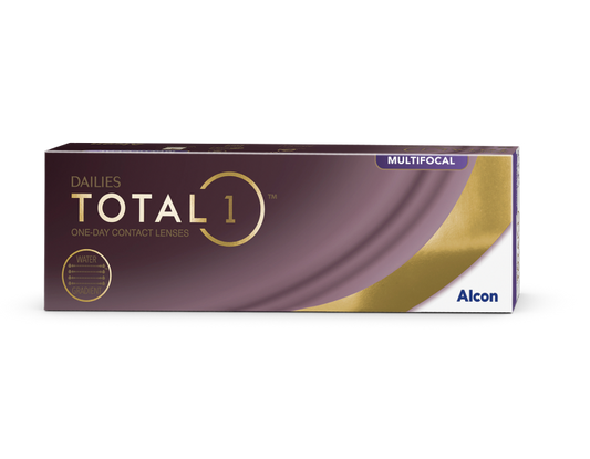 ALCON DAILIES TOTAL1 MULTIFOCAL 老花 近視用 (30片) - LENSLOGIC