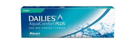 ALCON DAILIES AquaComfort PLUS Toric 散光 遠視用 (30片) - LENSLOGIC