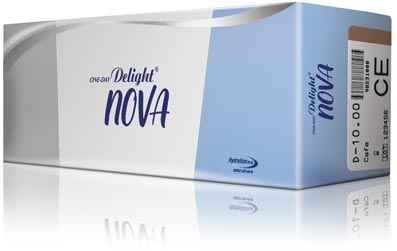 Delight 1-DAY Delight NOVA 平光近視用 新星迷系列彩色 隱形眼鏡 (30片)
