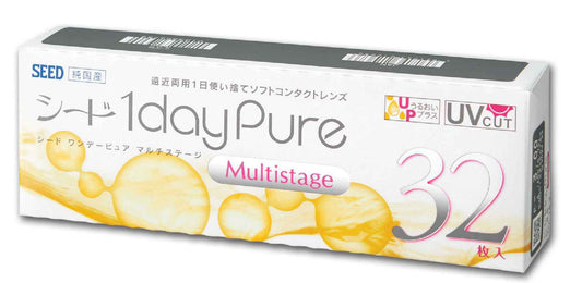 SEED 1dayPure Moisture Multistage 隱形眼鏡 老花 近視用 (32片)