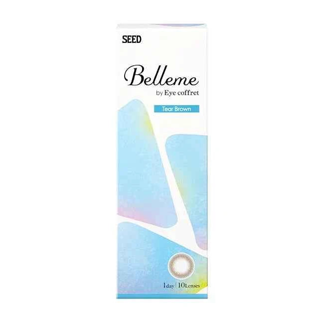 SEED Belleme Tear Brown 隱形眼鏡 1日 平光或近視用（30片）