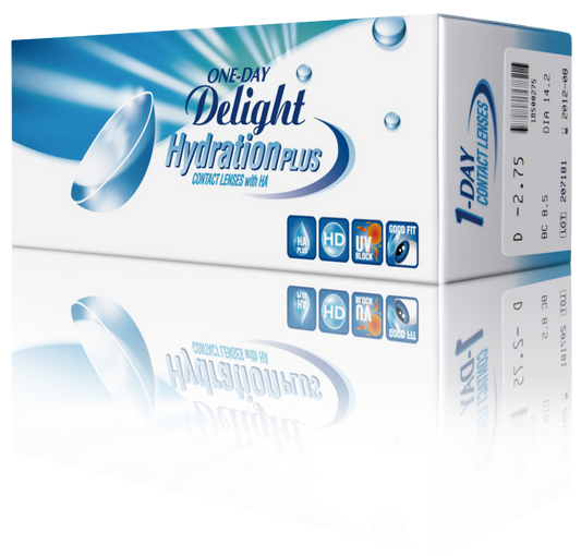 Delight 1-Day Delight 近視用 隱形眼鏡 (30片)